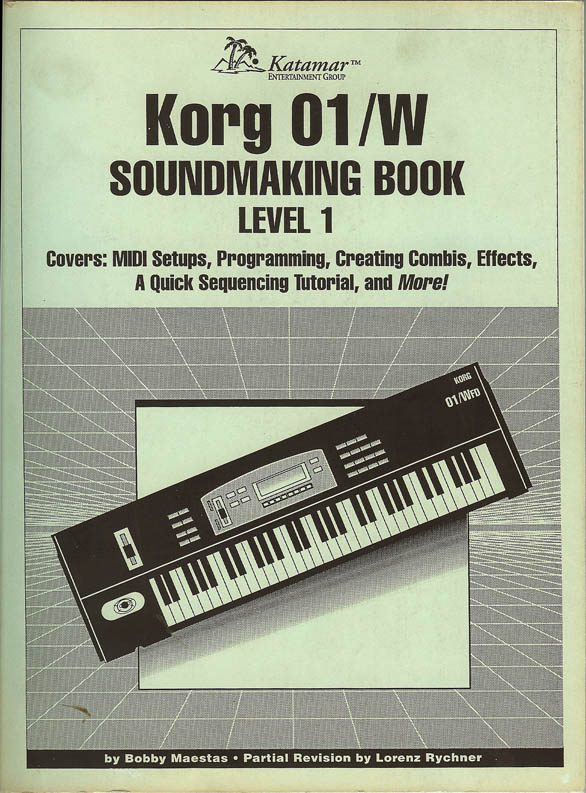 Alexander Publishing Korg 01/W Soundmaking Book Lv 1